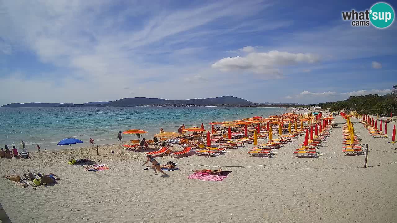 Webcam en direct Plage de Maia Pia – Alghero – Sardaigne – Italie