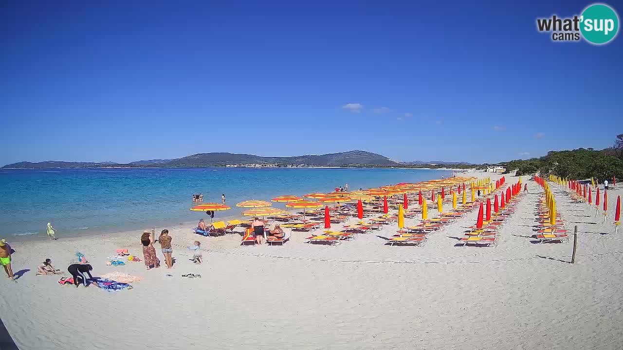 Webcam en direct Plage de Maia Pia – Alghero – Sardaigne – Italie