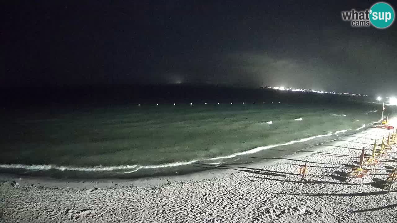 Live webcam San Nicolò beach Buggerru Carbonia-Iglesias Sardinia - Italy