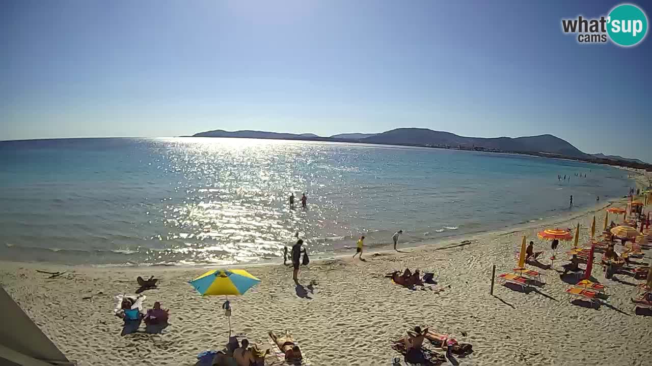Spletna kamera plaža Maia Pia – Alghero – Sardinija – Italija