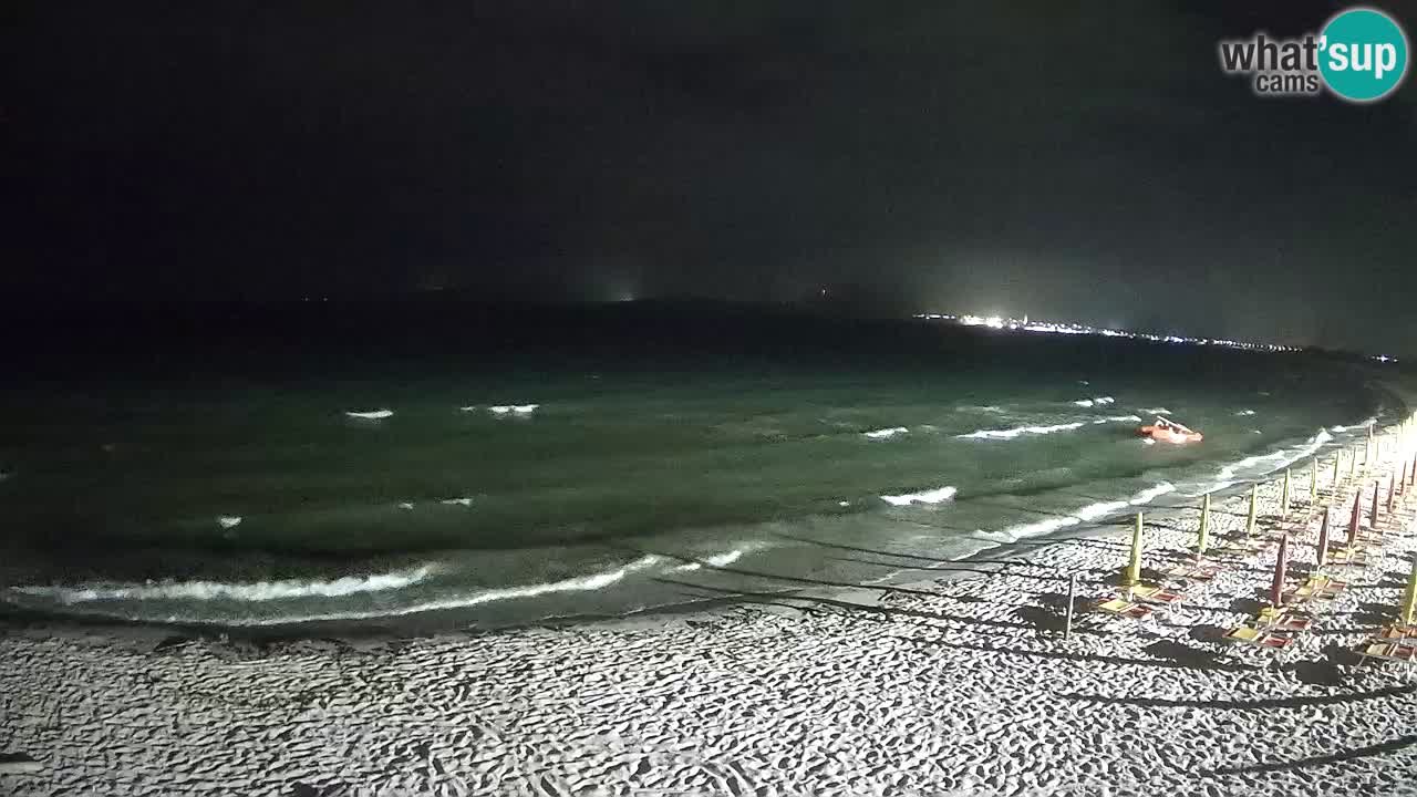 Spletna kamera plaža Maia Pia – Alghero – Sardinija – Italija