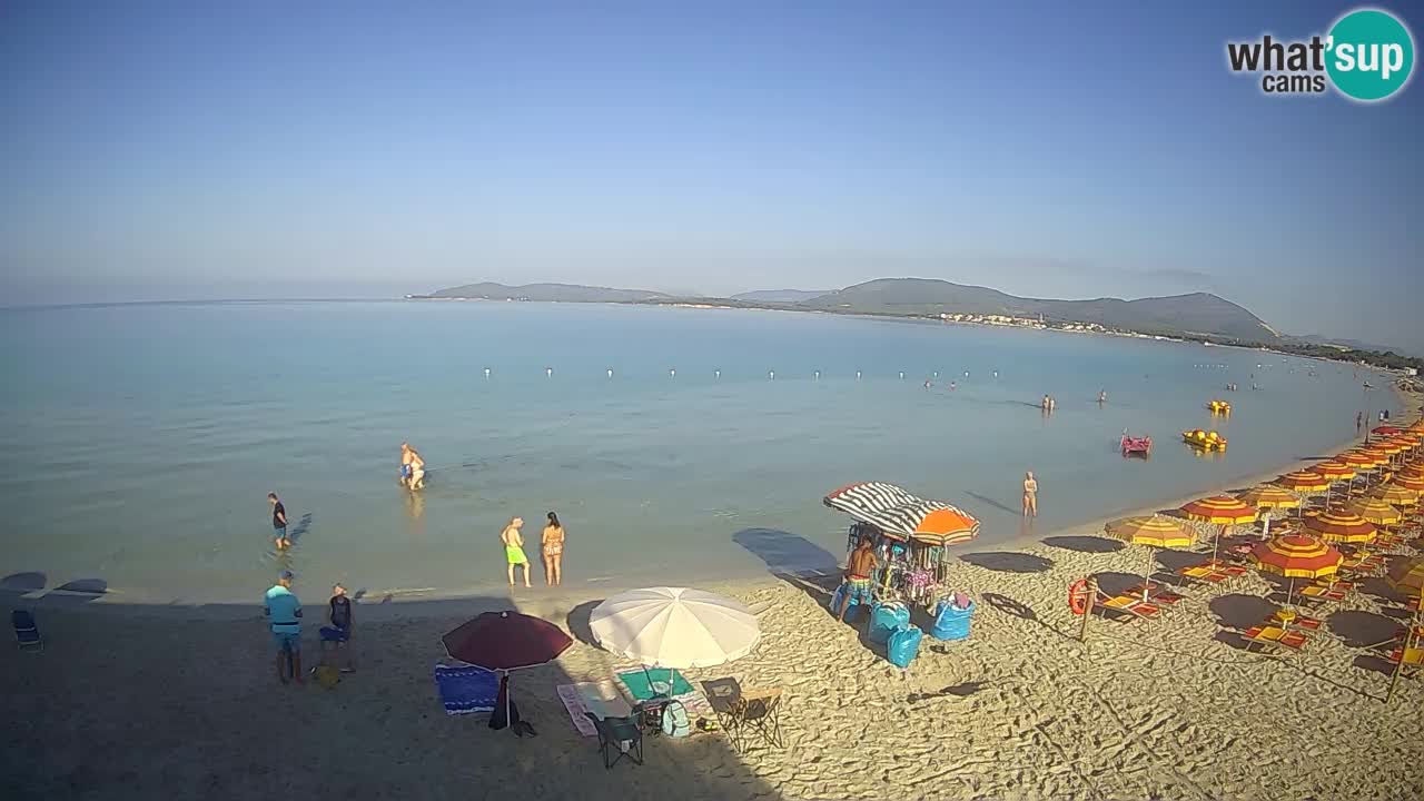 Live Webcam Strand Maia Pia – Alghero – Sardinien – Italien