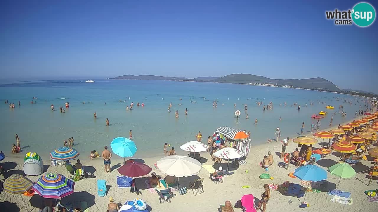Live Webcam Strand Maia Pia – Alghero – Sardinien – Italien