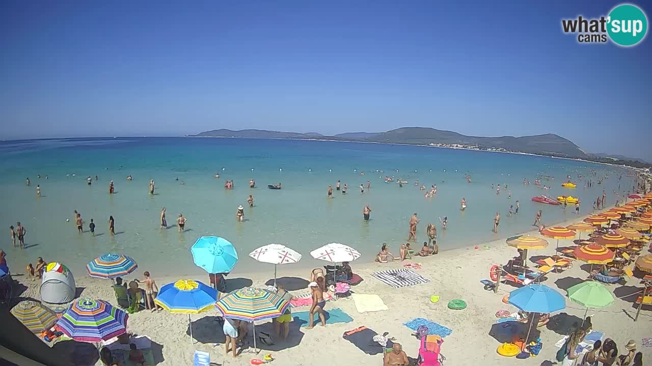 Live webcam Maia Pia beach – Alghero – Sardinia – Italy