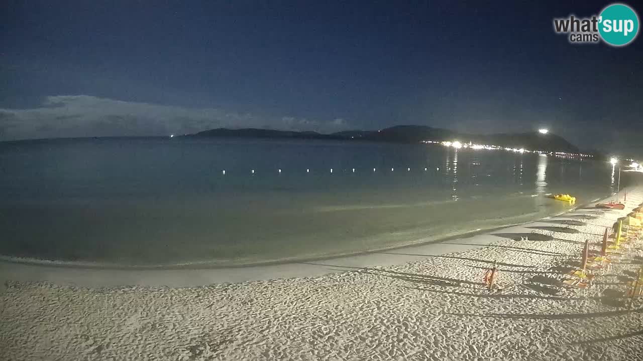 Live webcam Maia Pia beach – Alghero – Sardinia – Italy