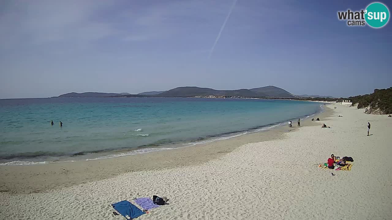 Live webcam Maia Pia beach – Alghero – Sardinia – Italy