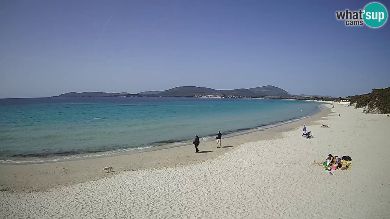 Live Webcam Strand Maia Pia – Alghero – Sardinien – Italien