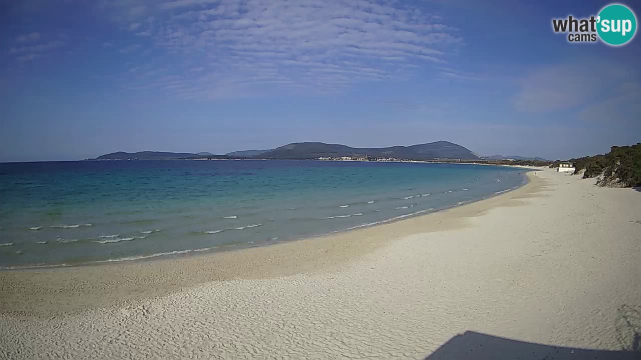 Spletna kamera plaža Maia Pia – Alghero – Sardinija – Italija