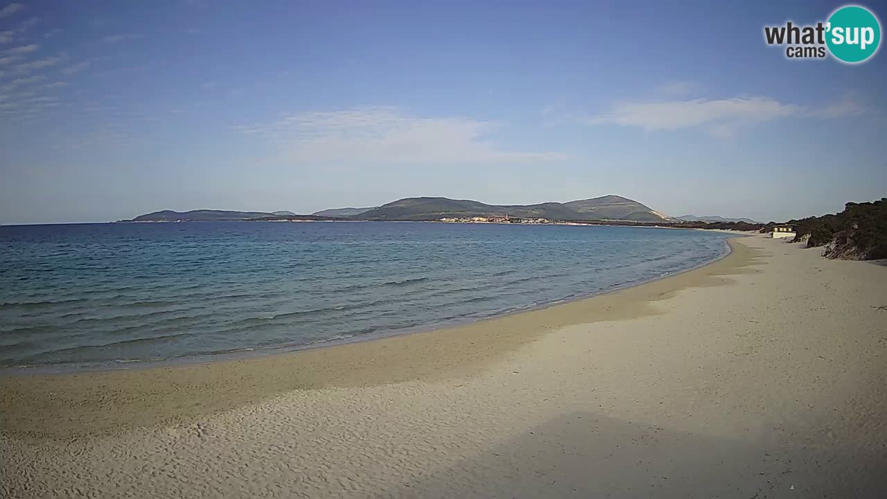 Webcam en direct Plage de Maia Pia – Alghero – Sardaigne – Italie