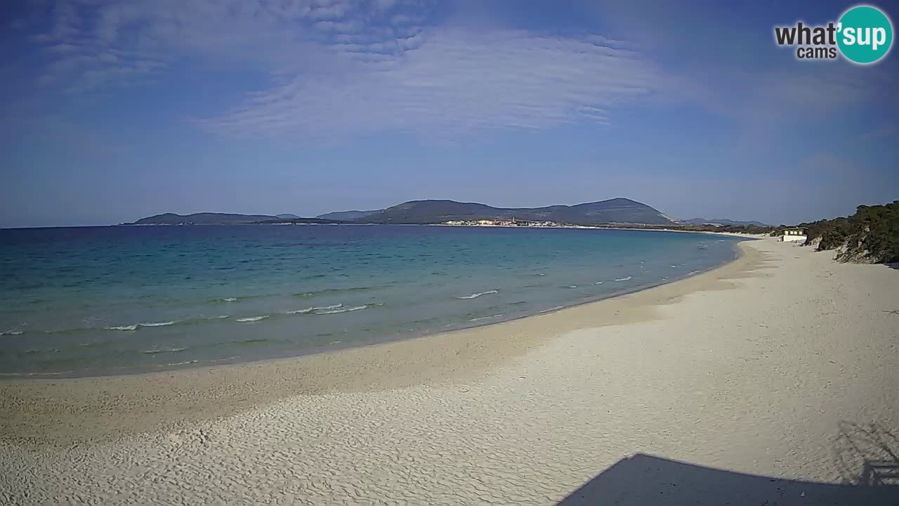 Spletna kamera plaža Maia Pia – Alghero – Sardinija – Italija