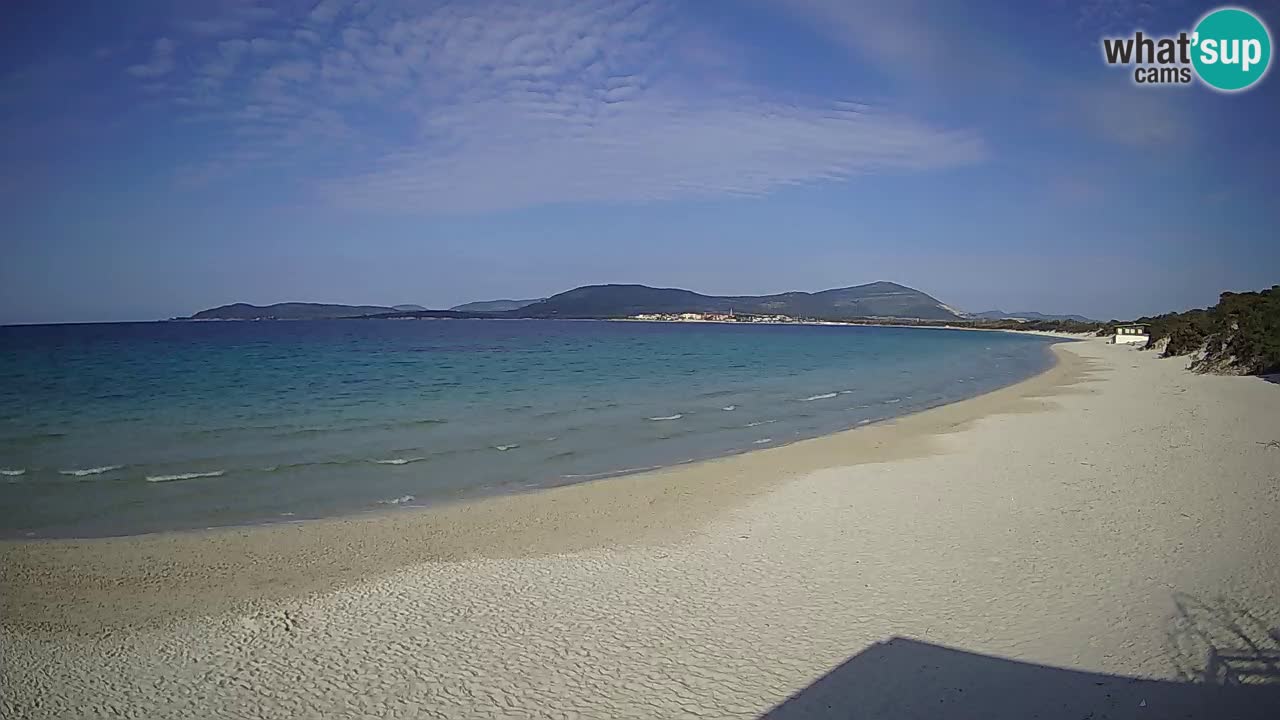 Spletna kamera plaža Maia Pia – Alghero – Sardinija – Italija