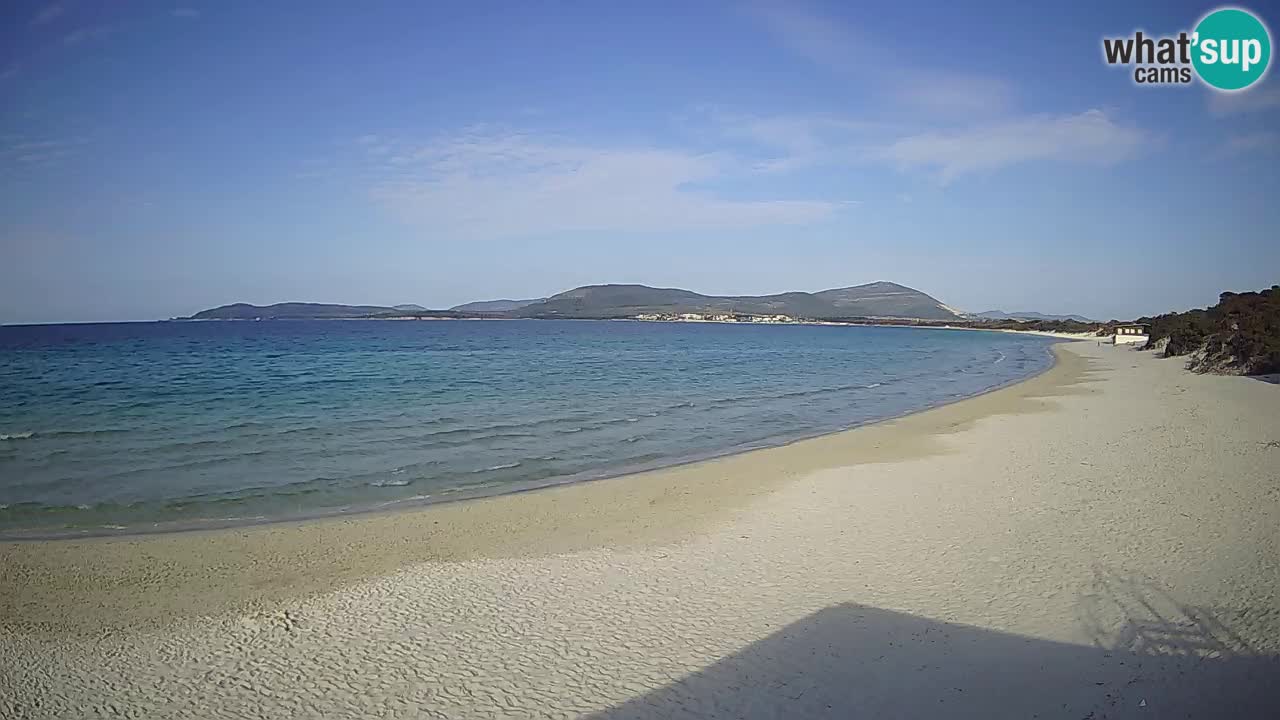 Webcam en direct Plage de Maia Pia – Alghero – Sardaigne – Italie