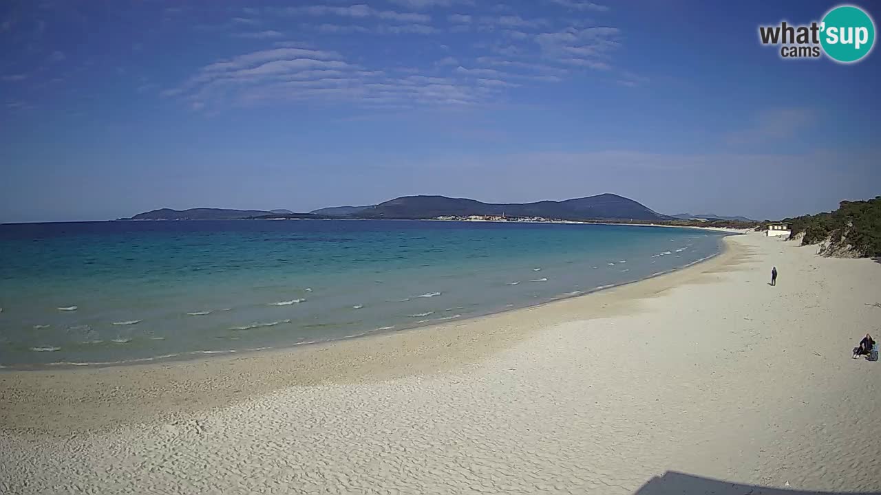 Webcam en direct Plage de Maia Pia – Alghero – Sardaigne – Italie