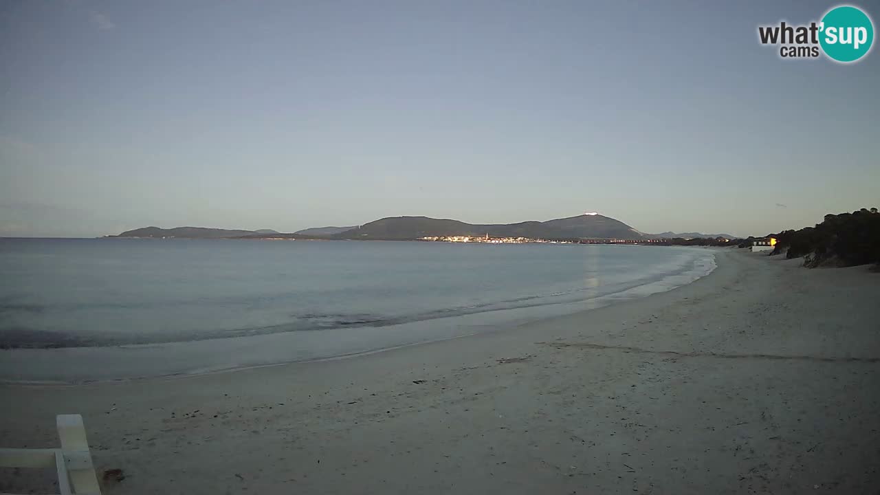 Webcam en direct Plage de Maia Pia – Alghero – Sardaigne – Italie