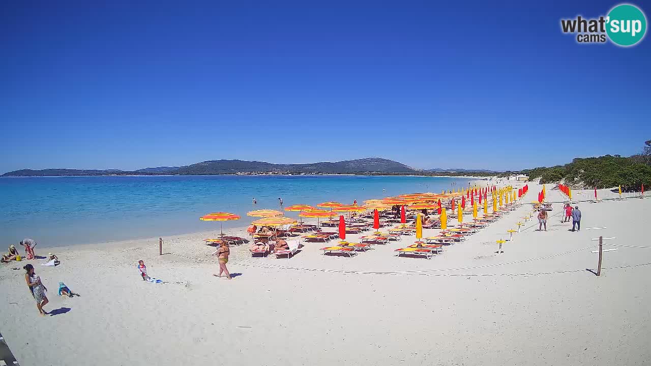 Spletna kamera plaža Maia Pia – Alghero – Sardinija – Italija
