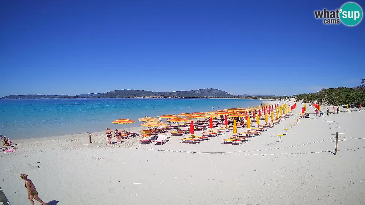 Live Webcam Strand Maia Pia – Alghero – Sardinien – Italien