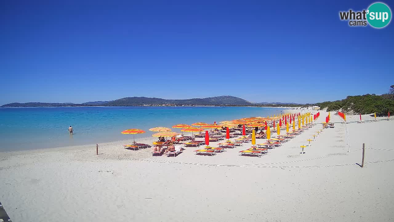 Live Webcam Strand Maia Pia – Alghero – Sardinien – Italien