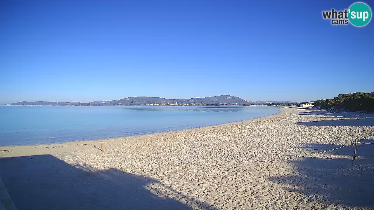 Live webcam Maia Pia beach – Alghero – Sardinia – Italy