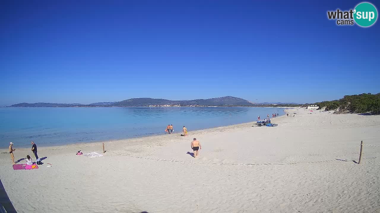 Live webcam Maia Pia beach – Alghero – Sardinia – Italy