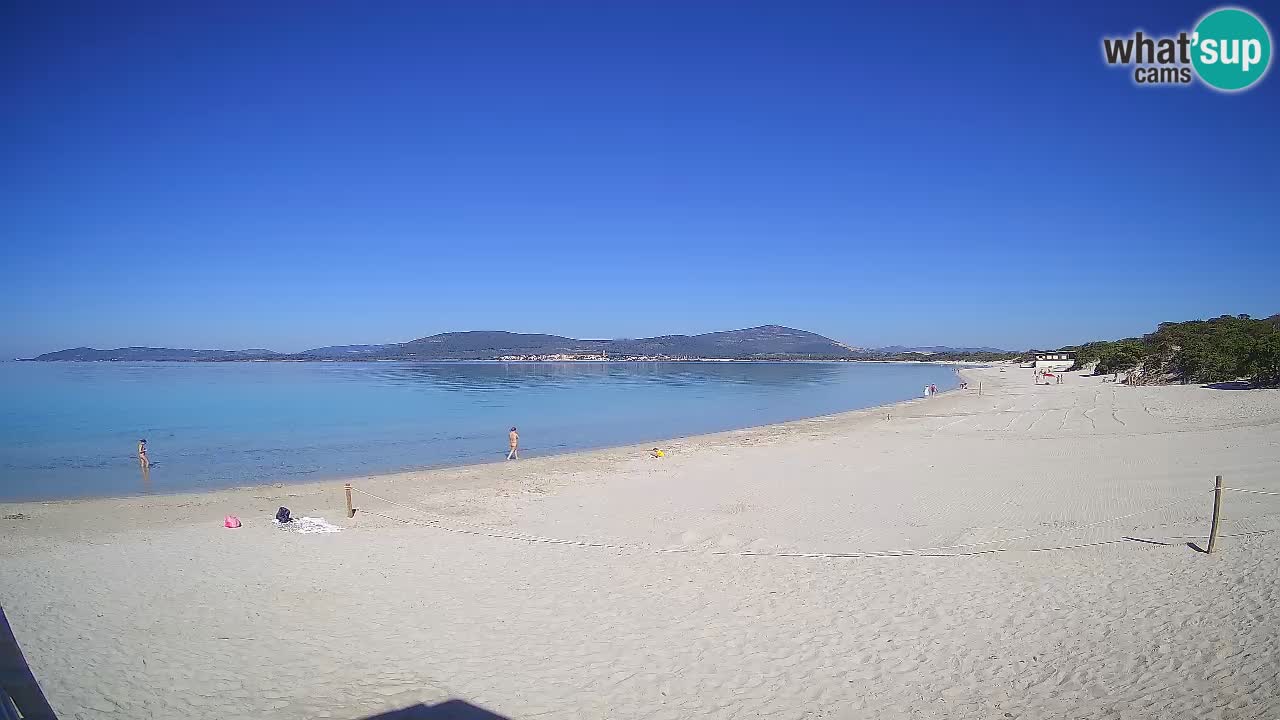 Live Webcam Strand Maia Pia – Alghero – Sardinien – Italien