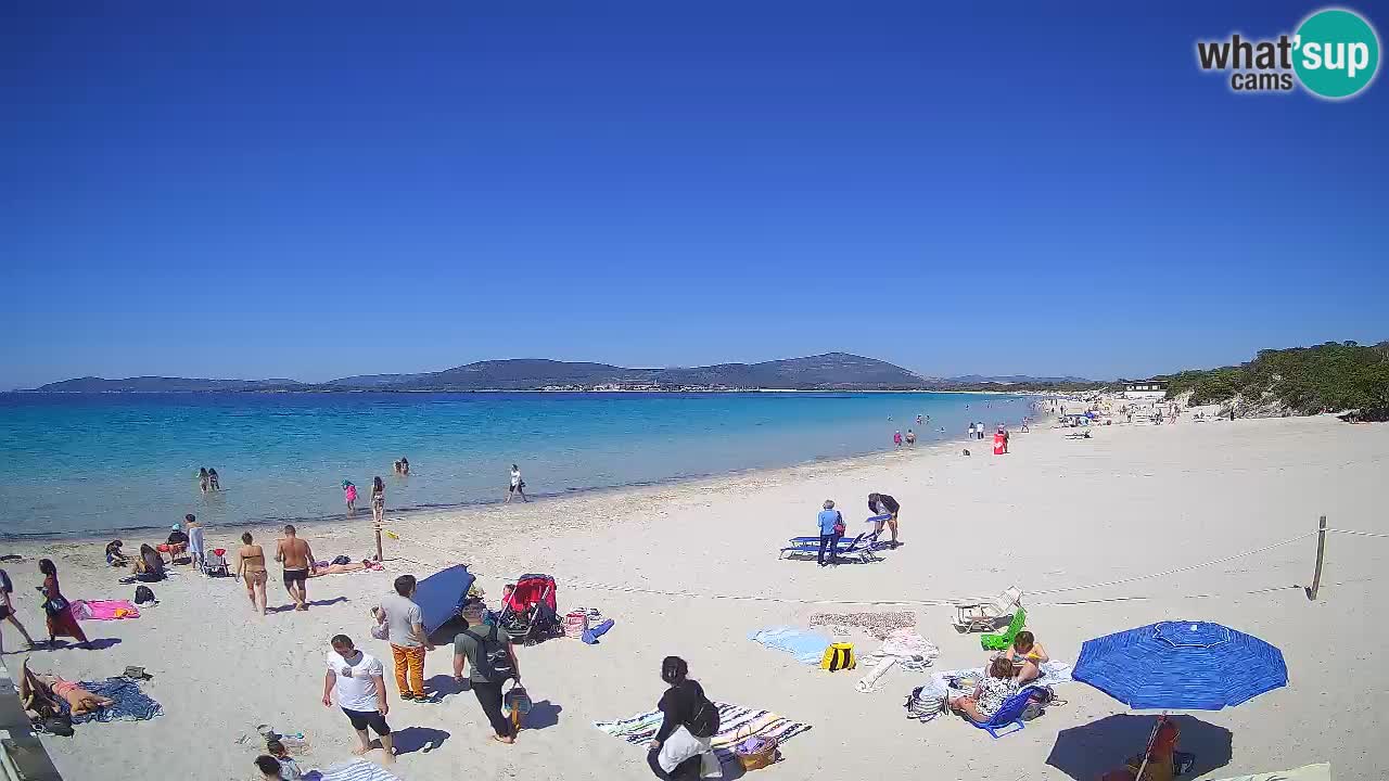 Live webcam Maia Pia beach – Alghero – Sardinia – Italy