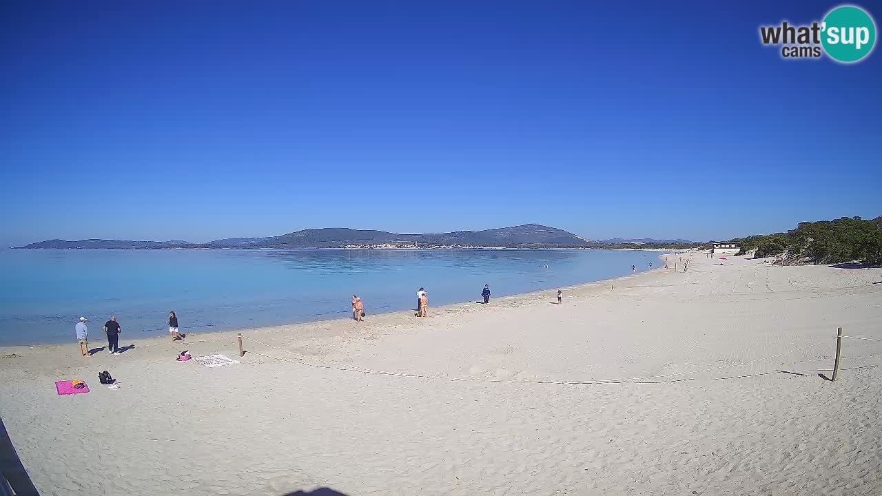 Live Webcam Strand Maia Pia – Alghero – Sardinien – Italien