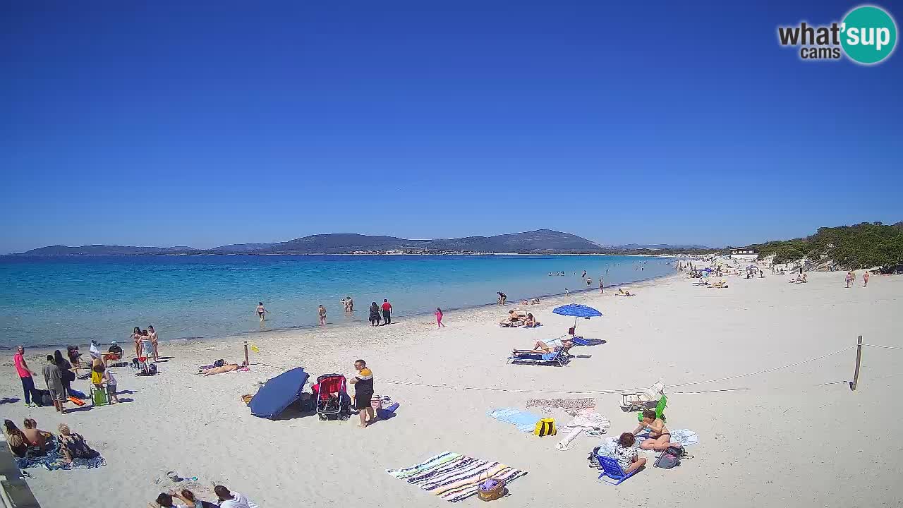 Live Webcam Strand Maia Pia – Alghero – Sardinien – Italien