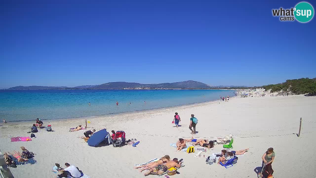 Spletna kamera plaža Maia Pia – Alghero – Sardinija – Italija