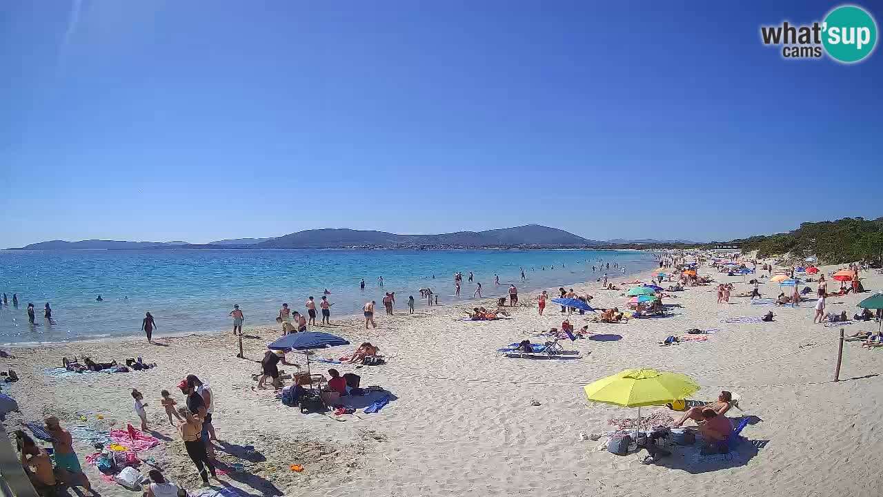 Live Webcam Strand Maia Pia – Alghero – Sardinien – Italien