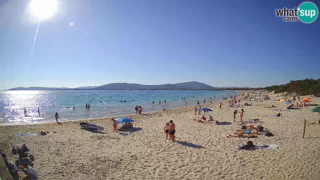 Live webcam Maia Pia beach – Alghero – Sardinia – Italy
