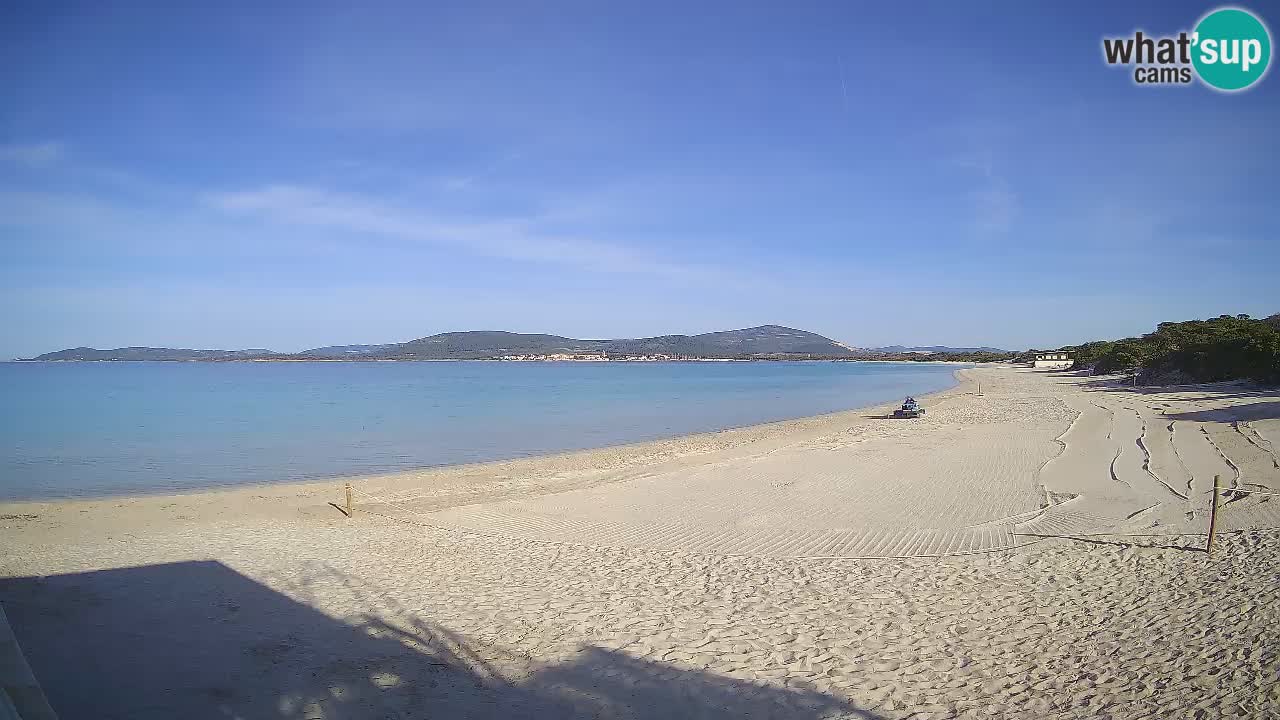 Webcam en direct Plage de Maia Pia – Alghero – Sardaigne – Italie