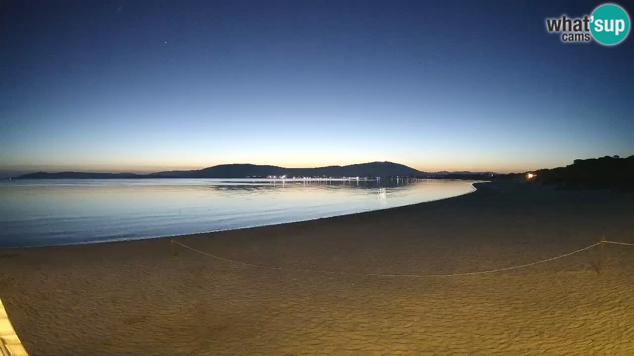Spletna kamera plaža Maia Pia – Alghero – Sardinija – Italija