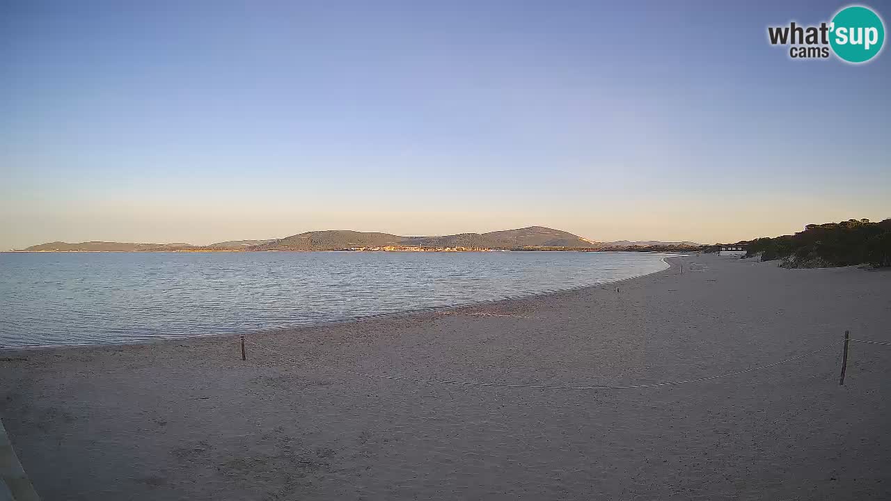 Webcam en direct Plage de Maia Pia – Alghero – Sardaigne – Italie