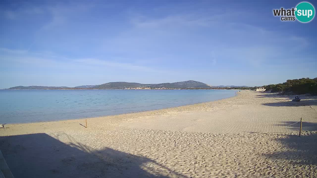 Webcam en direct Plage de Maia Pia – Alghero – Sardaigne – Italie