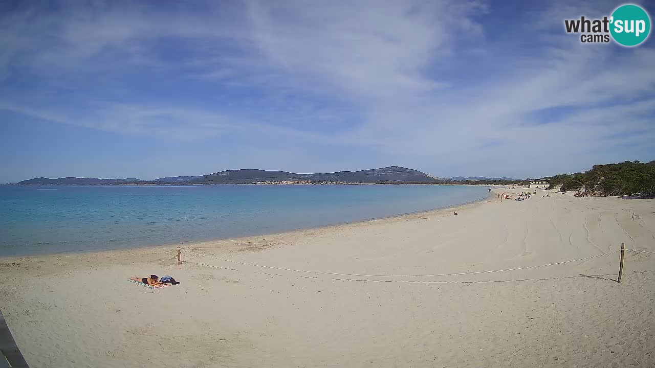 Live Webcam Strand Maia Pia – Alghero – Sardinien – Italien