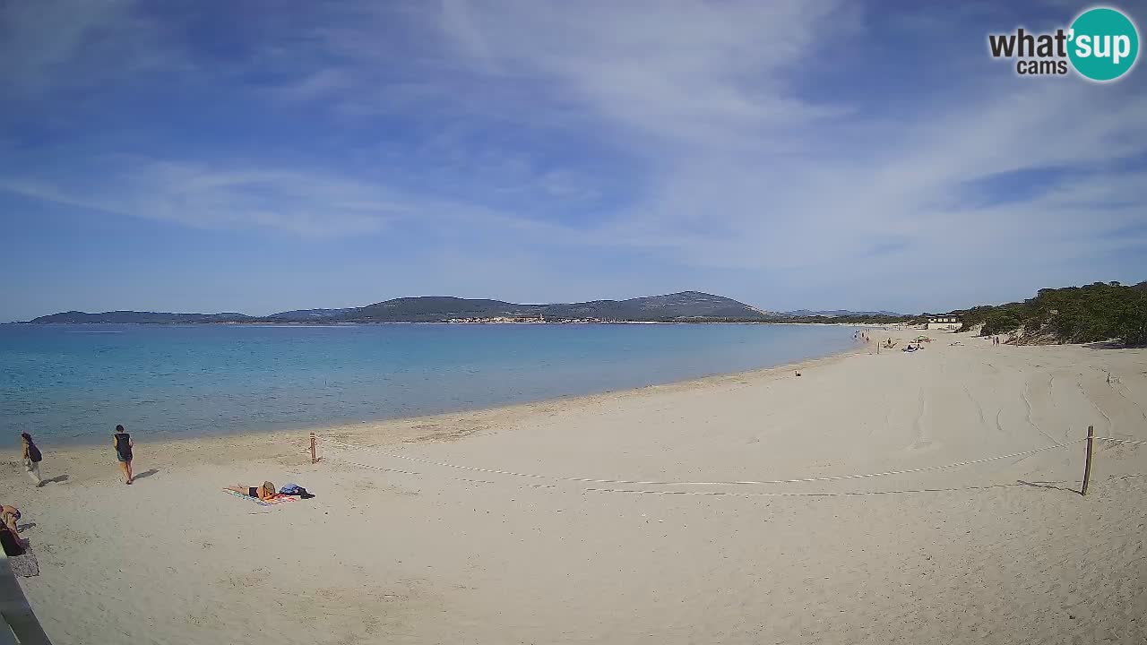 Spletna kamera plaža Maia Pia – Alghero – Sardinija – Italija