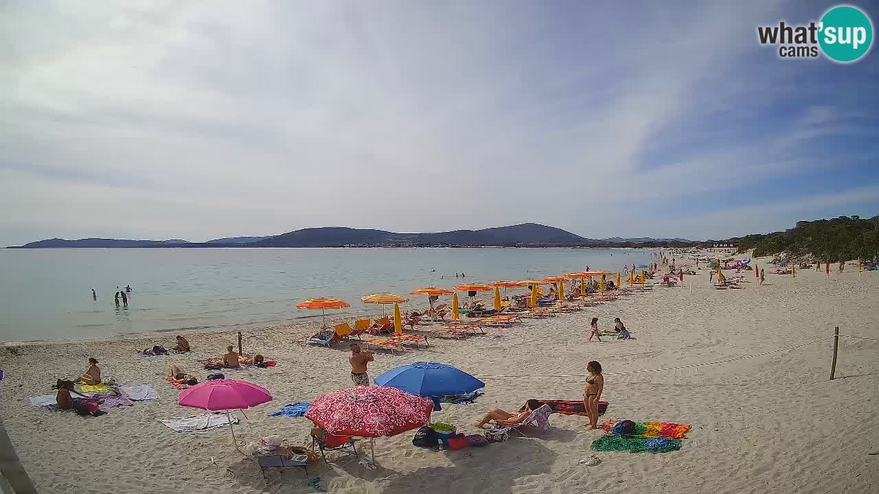 Spletna kamera plaža Maia Pia – Alghero – Sardinija – Italija