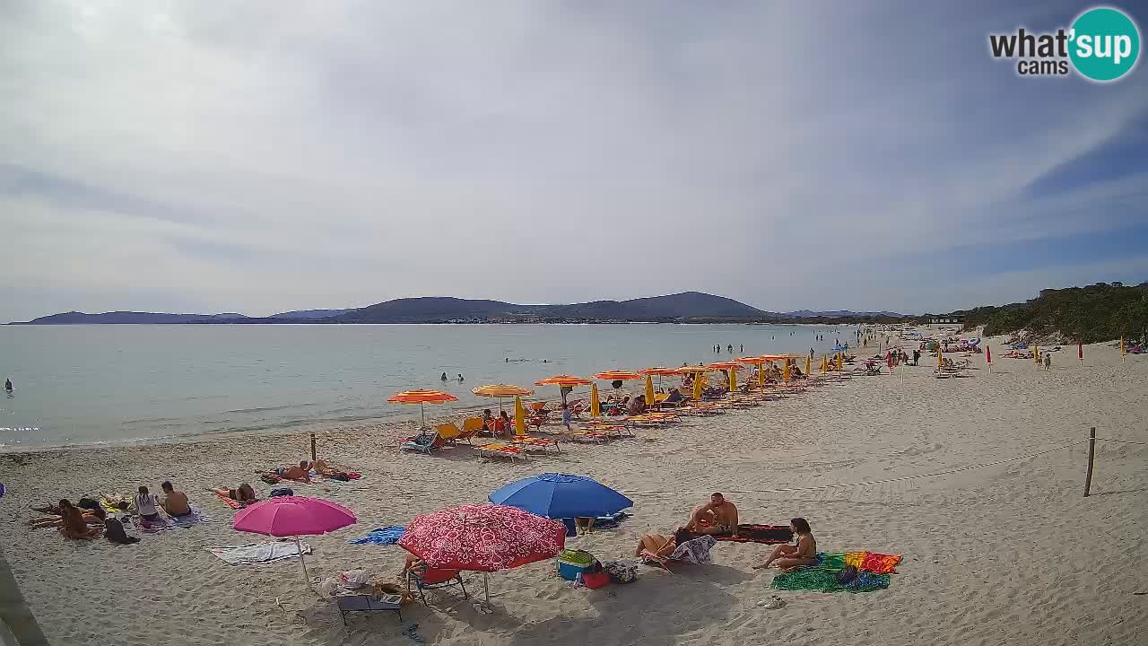 Spletna kamera plaža Maia Pia – Alghero – Sardinija – Italija