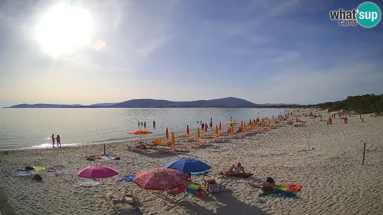 Live Webcam Strand Maia Pia – Alghero – Sardinien – Italien