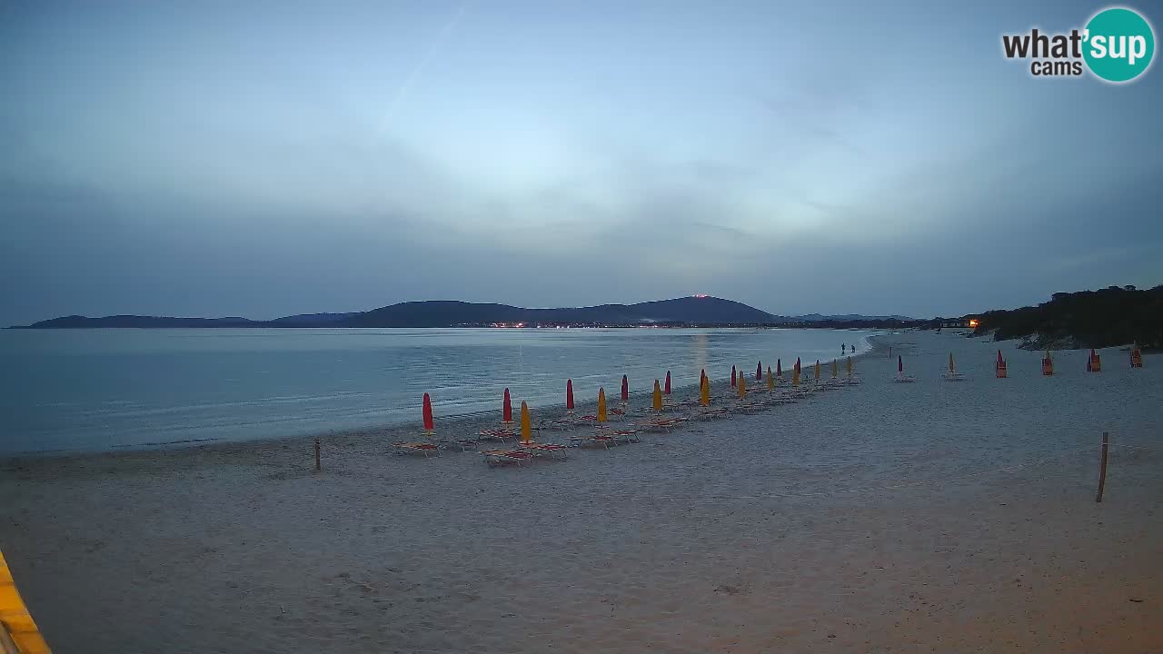 Webcam en direct Plage de Maia Pia – Alghero – Sardaigne – Italie