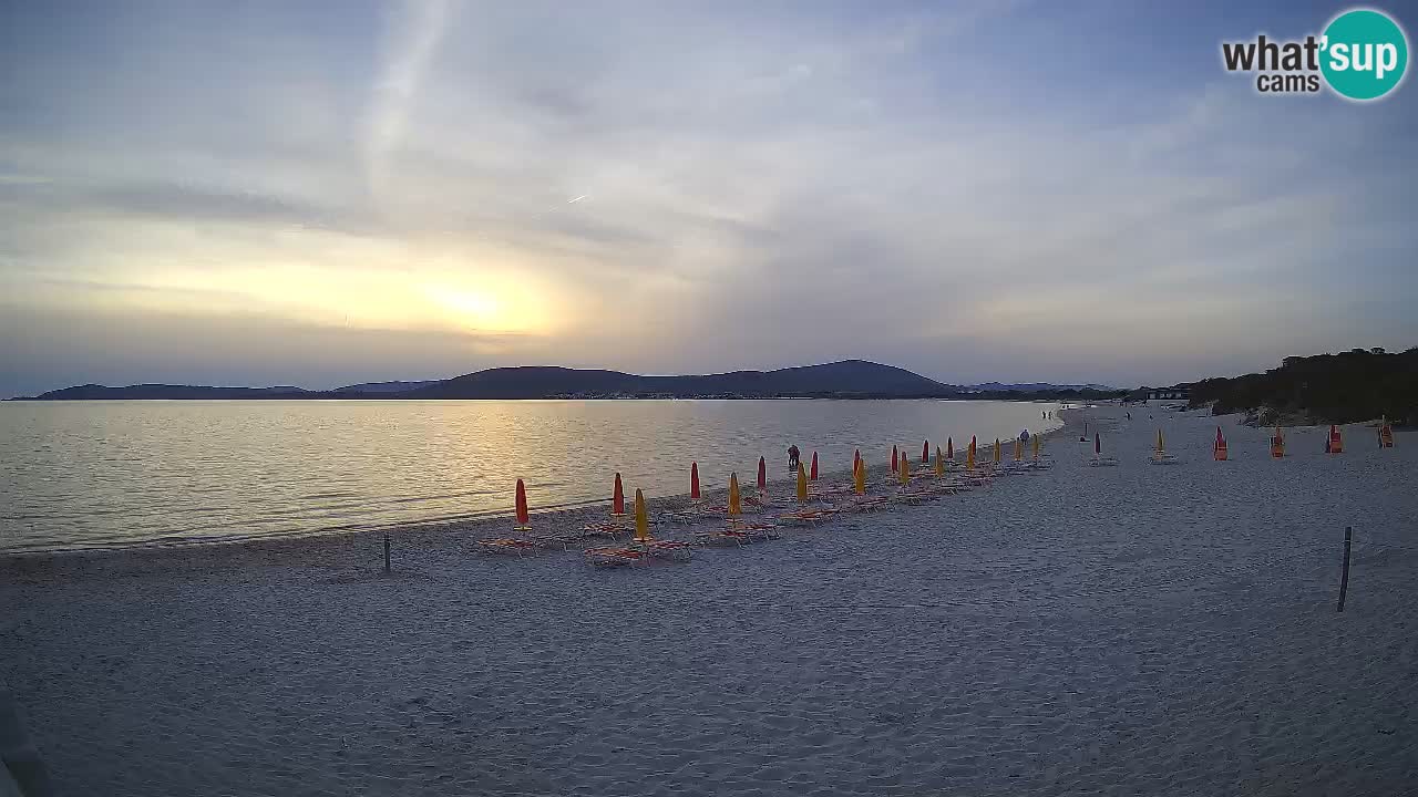 Webcam en direct Plage de Maia Pia – Alghero – Sardaigne – Italie