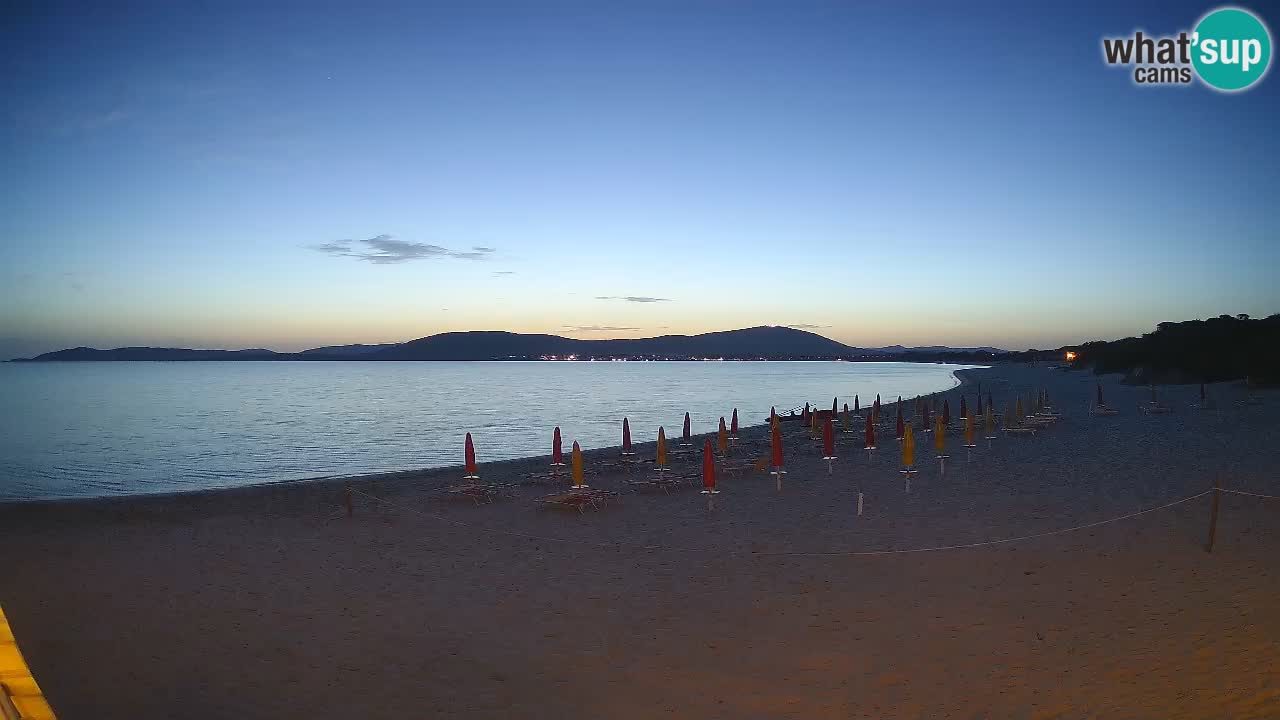 Webcam en direct Plage de Maia Pia – Alghero – Sardaigne – Italie