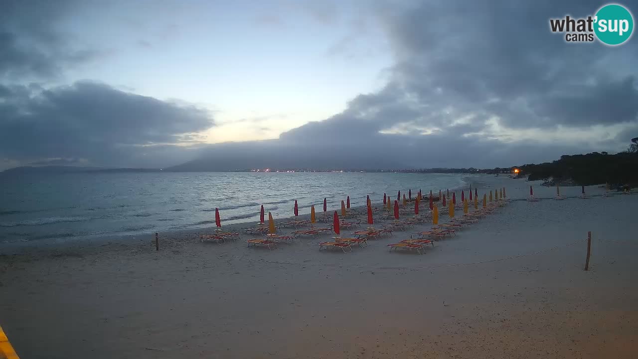 Webcam en direct Plage de Maia Pia – Alghero – Sardaigne – Italie