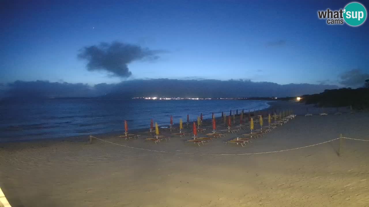 Live webcam Maia Pia beach – Alghero – Sardinia – Italy