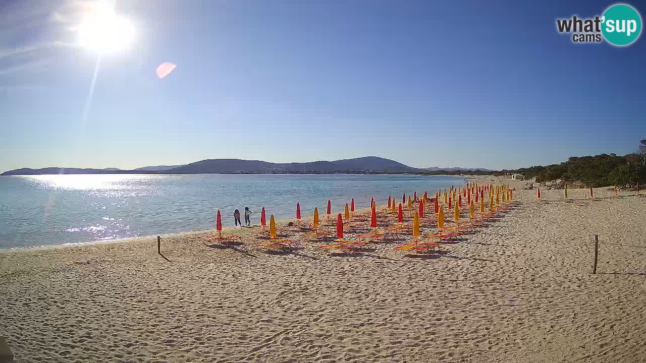 Spletna kamera plaža Maia Pia – Alghero – Sardinija – Italija