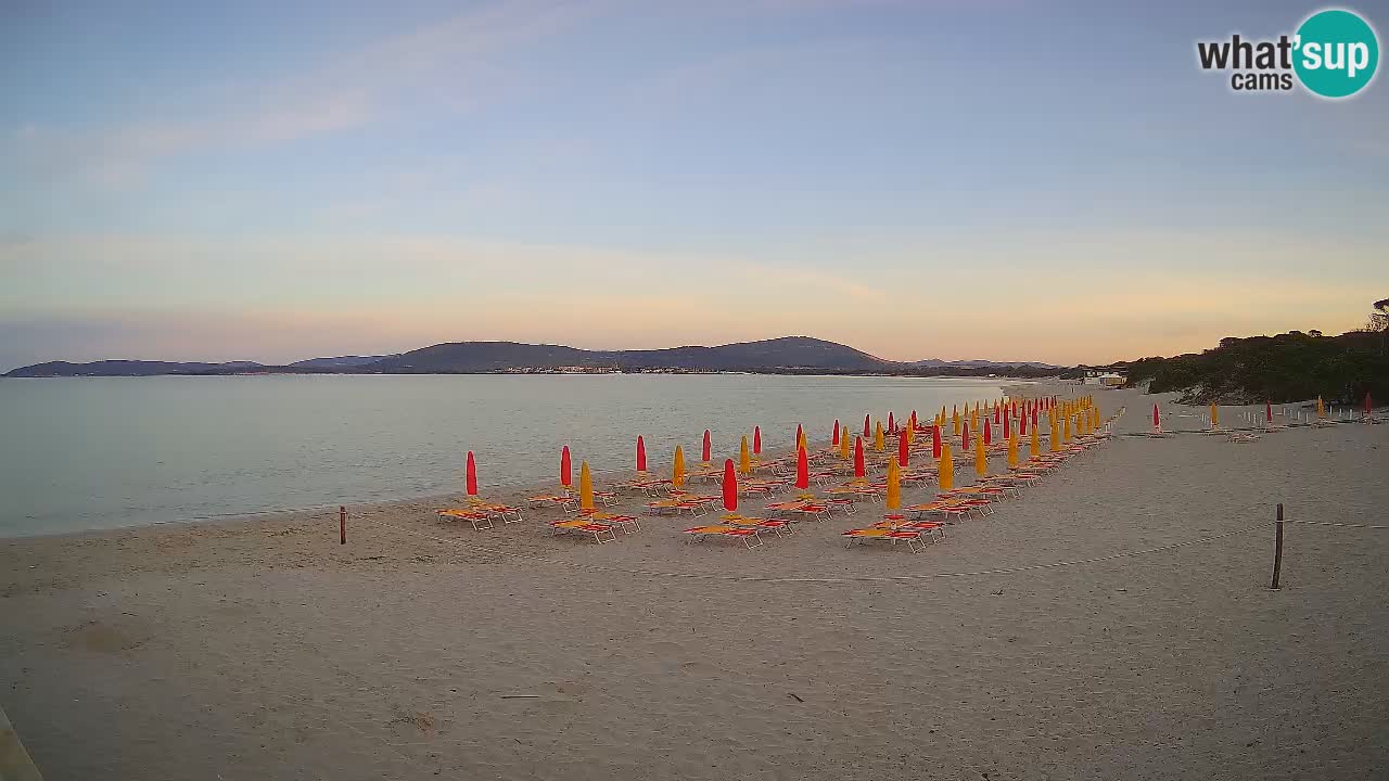 Live Webcam Strand Maia Pia – Alghero – Sardinien – Italien