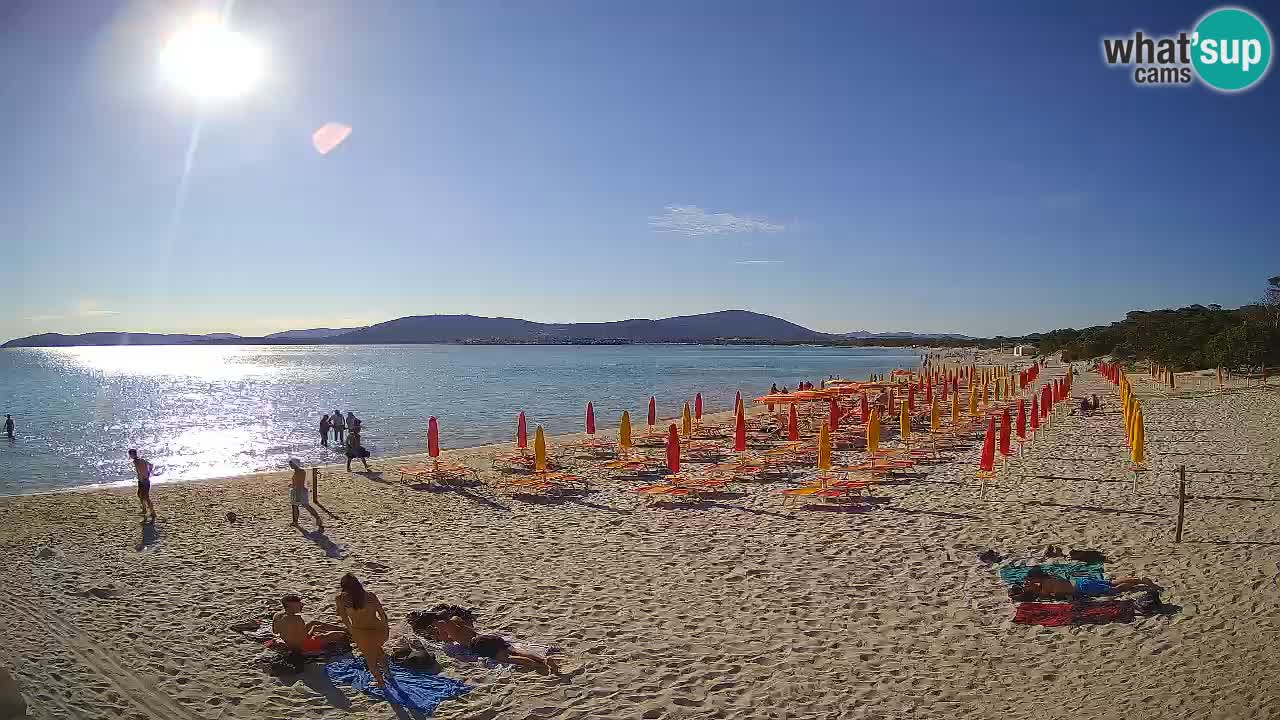 Live webcam Maia Pia beach – Alghero – Sardinia – Italy