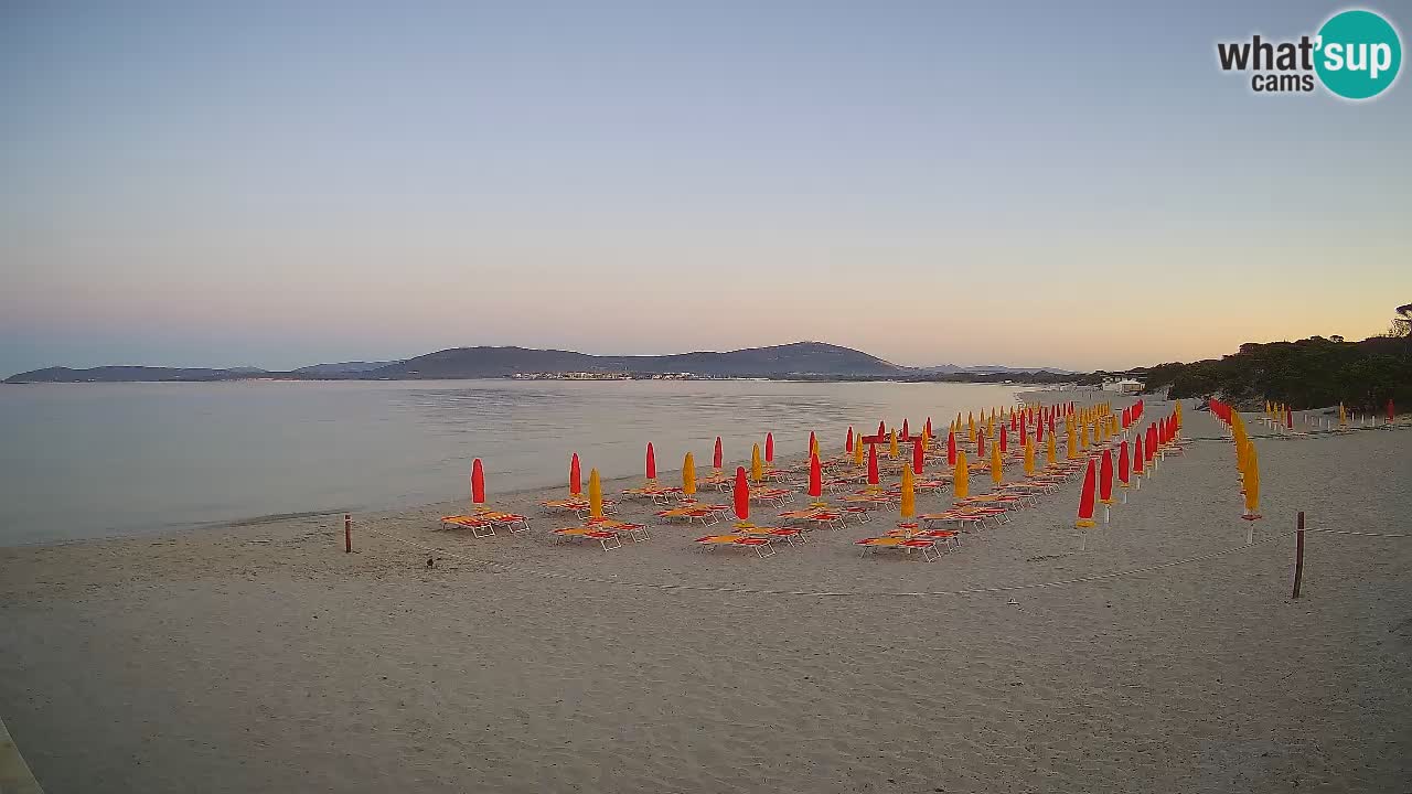 Live webcam Maia Pia beach – Alghero – Sardinia – Italy
