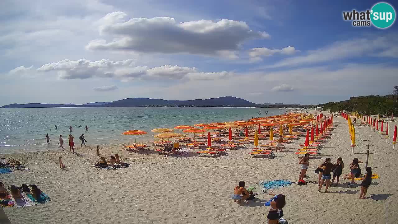 Live webcam Maia Pia beach – Alghero – Sardinia – Italy