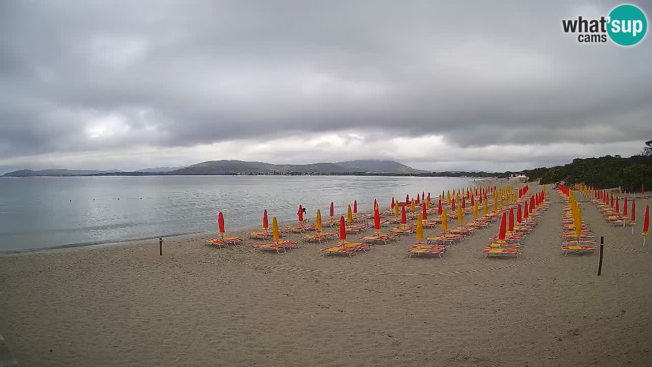 Webcam en direct Plage de Maia Pia – Alghero – Sardaigne – Italie
